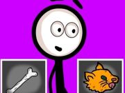 Peli Stickman valitsee toimia  verkossa