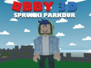 Peli Obby 3d sprunki parkour  verkossa