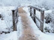 Peli Bridge Winter Snow -pala  verkossa