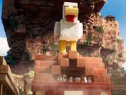 Peli Minecraft laava kana  verkossa