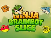 Peli Ninja Brainrot Slice  verkossa