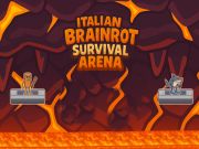 Peli Italialainen brainrot-selviytymisarena verkossa