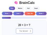 Peli Braincalc verkossa