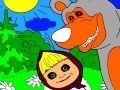 Peli Masha ja karhu metsässä  verkossa