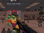 Peli Pixel Combat: zombien lakko verkossa
