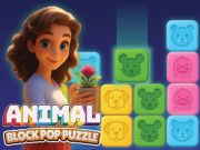 Peli Eläinlohko pop-palapeli verkossa