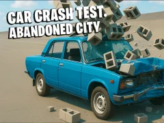 Peli Car Crash Test Abandoned City verkossa