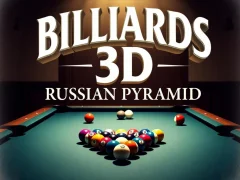Peli Billiards 3D Russian Pyramid verkossa