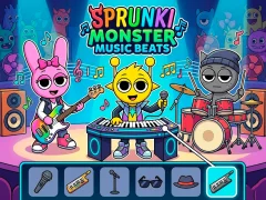 Peli Sprunki Monster Music Beats verkossa