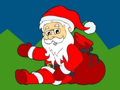 Peli Santa Claus Coloring Book verkossa
