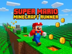 Peli Super Mario MineCraft Runner verkossa
