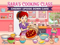 Peli Sara’s Cooking Class: Cherry Upside Down Cake verkossa