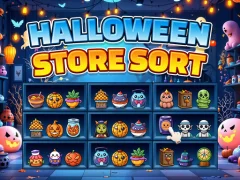 Peli Halloween Store Sort verkossa