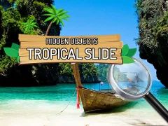 Peli Hidden Objects: Tropical Slide verkossa