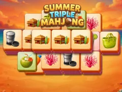 Peli Summer Triple Mahjong verkossa