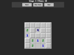 Peli Explainable Minesweeper verkossa