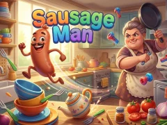 Peli Sausage Man verkossa