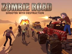 Peli Zombie Road: Shooter with Destruction verkossa