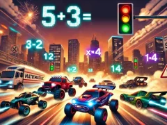 Peli Mathematics Racing verkossa