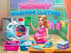 Peli Mommy washing clothes verkossa