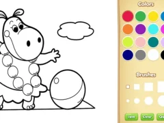 Peli Baby Farm Animals Coloring Book for Kids verkossa