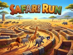 Peli Safari Run verkossa
