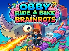 Peli Obby Ride a Bike For Brainrots verkossa