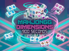 Peli Mahjongg Dimensions 900 seconds verkossa