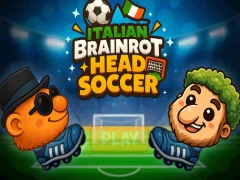 Peli Italian Brainrot Head Soccer verkossa