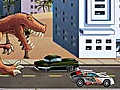 Peli T Rex Rampage Prehistoric Pizza verkossa