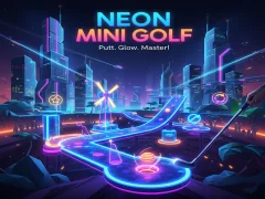 Peli Neon Mini Golf verkossa