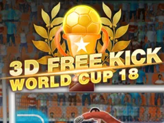 Peli 3D Free Kick World Cup 2018 verkossa