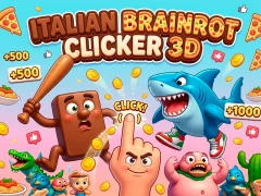 Peli Italian Brainrot Clicker 3D verkossa
