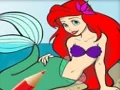 Peli Princess Mermaid Coloring Game verkossa