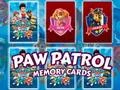 Peli Paw Patrol Memory Cards verkossa