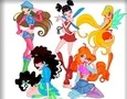 Peli Winx Club Coloring verkossa