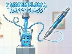 Peli Water Flow Happy Glass verkossa