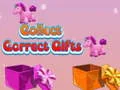 Peli Collect Correct Gifts verkossa