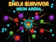 Peli Emoji Survivor - Neon Arena verkossa