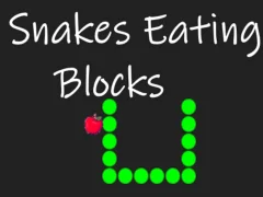 Peli Snakes Eating Blocks verkossa