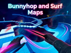 Peli Bunnyhop and Surf Maps verkossa