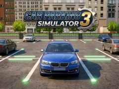 Peli Car Parking Simulator 3 verkossa