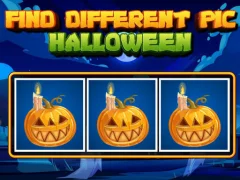 Peli Find Different Pic Halloween verkossa