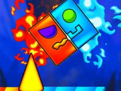Peli Fire And Water Geometry Dash verkossa