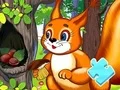 Peli Jigsaw Puzzle: Squirrel Hide Food verkossa