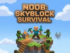 Peli Noob: Skyblock Survival verkossa