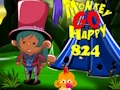 Peli Monkey Go Happy Stage 824 verkossa