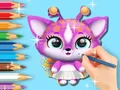 Peli Coloring Book: Cute Fluvsies verkossa