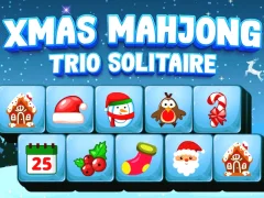 Peli Xmas Mahjong Trio Solitaire verkossa