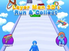 Peli Layer Man 3d Run Collect verkossa